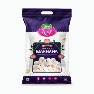 Meena Green A to Z Makhana – Premium Grade, 100% Natural, Crunchy & Nutritious Fox Nuts