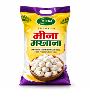 Meena Green Makhana – Premium Raw Makhana | Natural & Healthy Fox Nuts